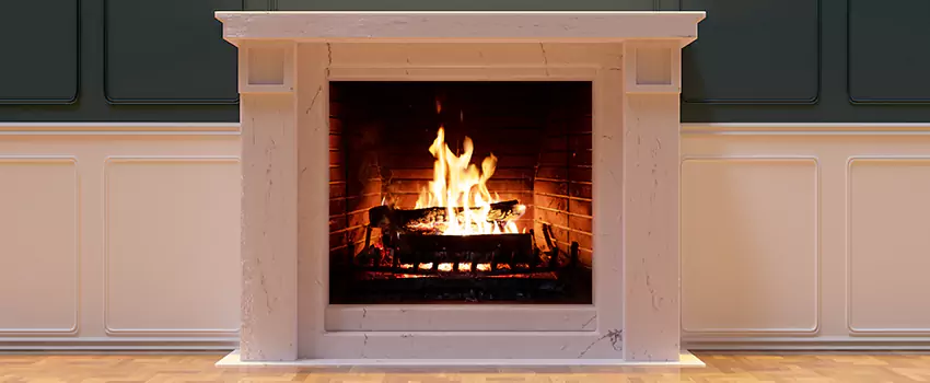 Decorative Electric Fireplace Installation in Santa Ana, California