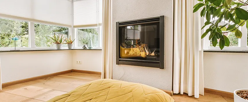 Residential Fireplace Ceramic Glass Installation in Santa Ana, CA