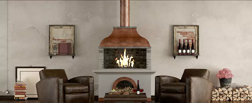 Thelin Hearth Products Providence Pellet Insert Fireplace Installation in Santa Ana, CA