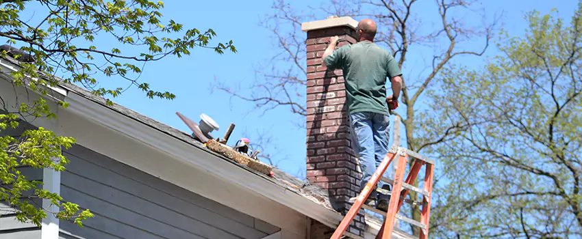 Vinyl and PVC Chimney Flashing Installation in Santa Ana, CA