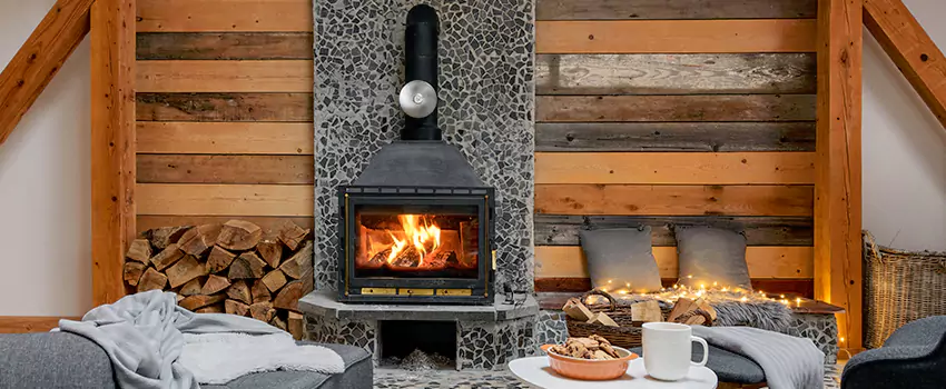 Thelin Hearth Products Direct Vent Gas Stove Fireplace Inspection in Santa Ana, California